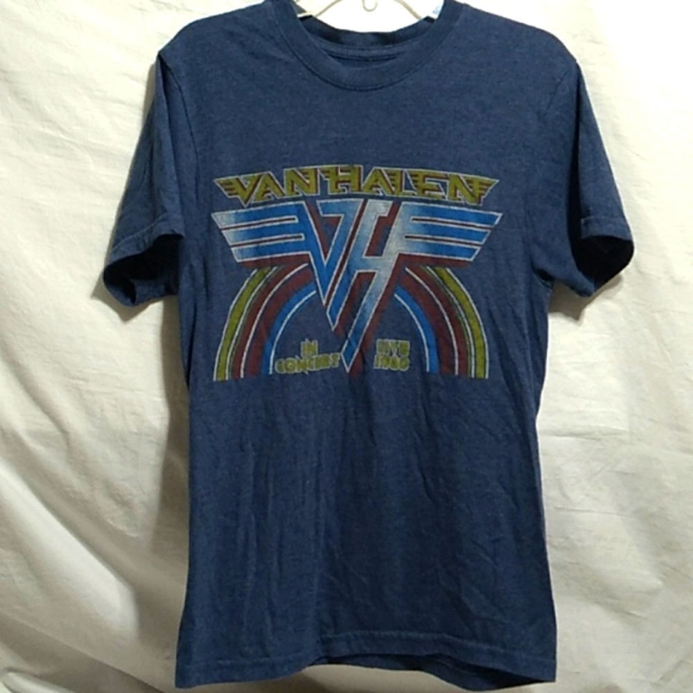 SALE! Vintage Van Halen In Concert Live 1980 Tee Sz.S The Pull Tag Was Removed